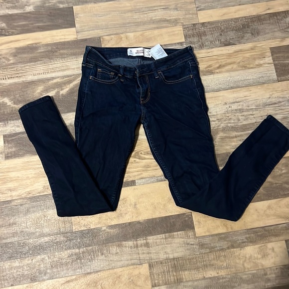Dark Hollister Super Skinny Jeans - Picture 1 of 4